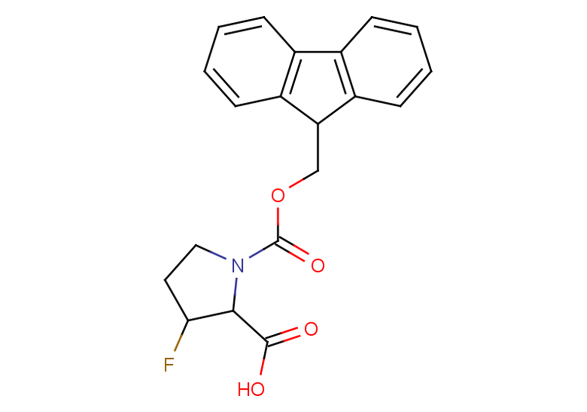 1-[(9H-fluoren-9-ylmethoxy)carbonyl]-3-fluoropyrrolidine-2-carboxylic acid