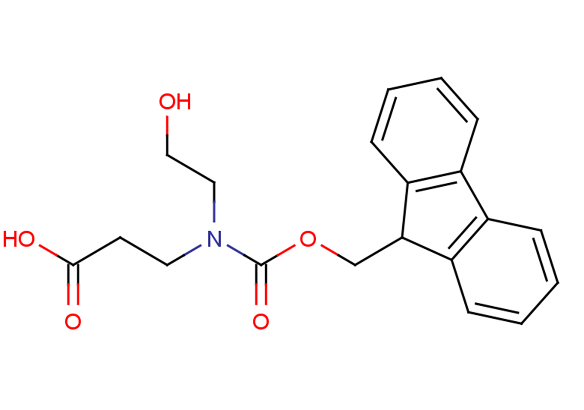 3-{[(9H-fluoren-9-ylmethoxy)carbonyl](2-hydroxyethyl)amino}propanoic acid