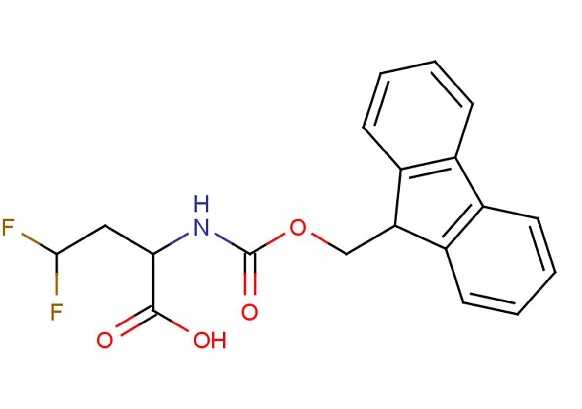 2-{[(9H-fluoren-9-ylmethoxy)carbonyl]amino}-4,4-difluorobutanoic acid