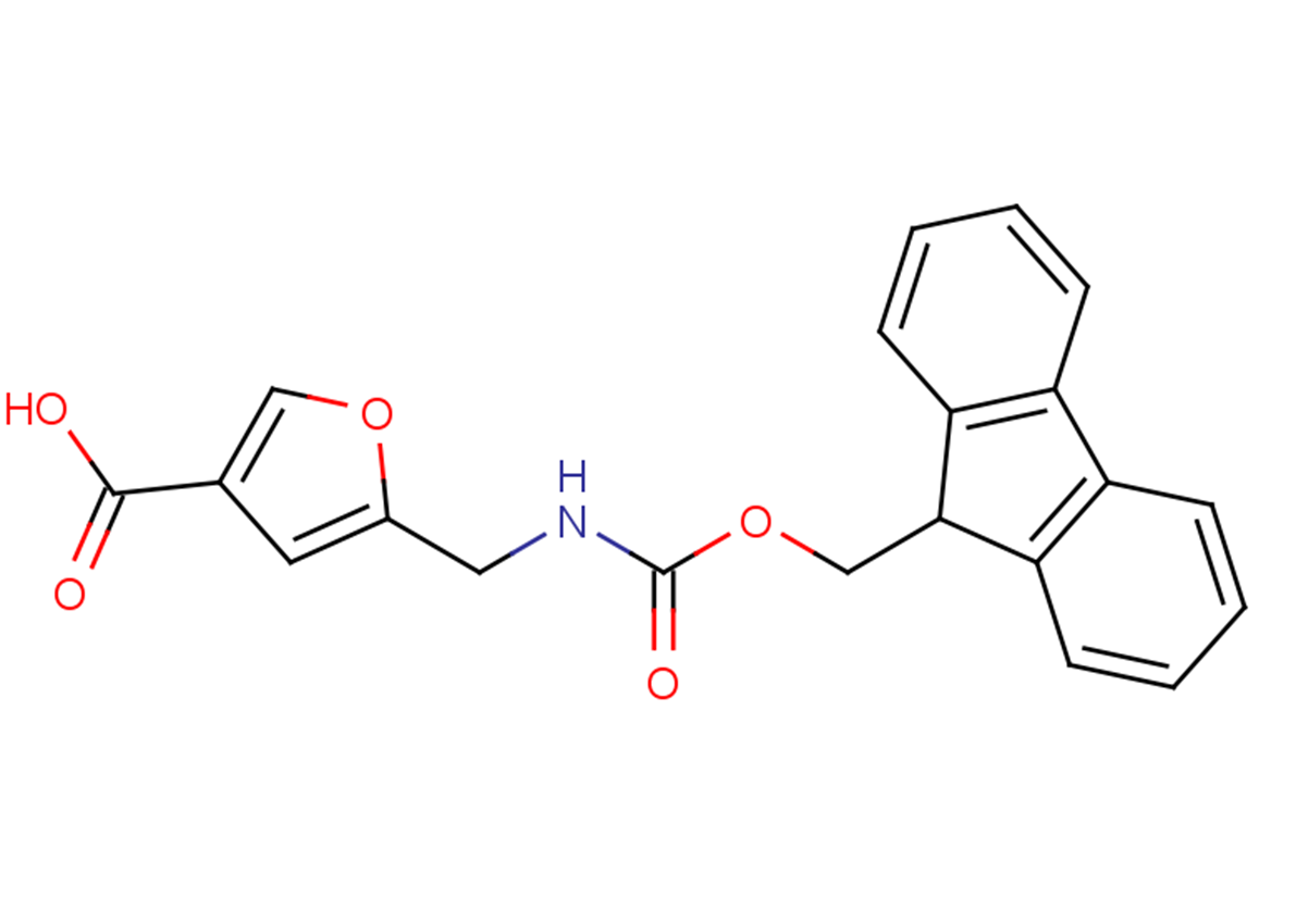 5-({[(9H-fluoren-9-ylmethoxy)carbonyl]amino}methyl)furan-3-carboxylic acid