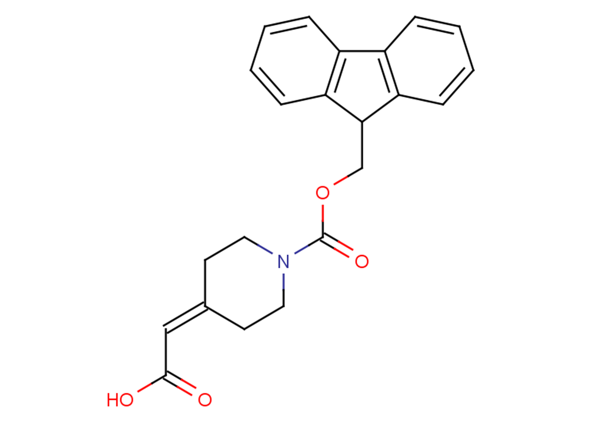 2-{1-[(9H-fluoren-9-ylmethoxy)carbonyl]piperidin-4-ylidene}acetic acid