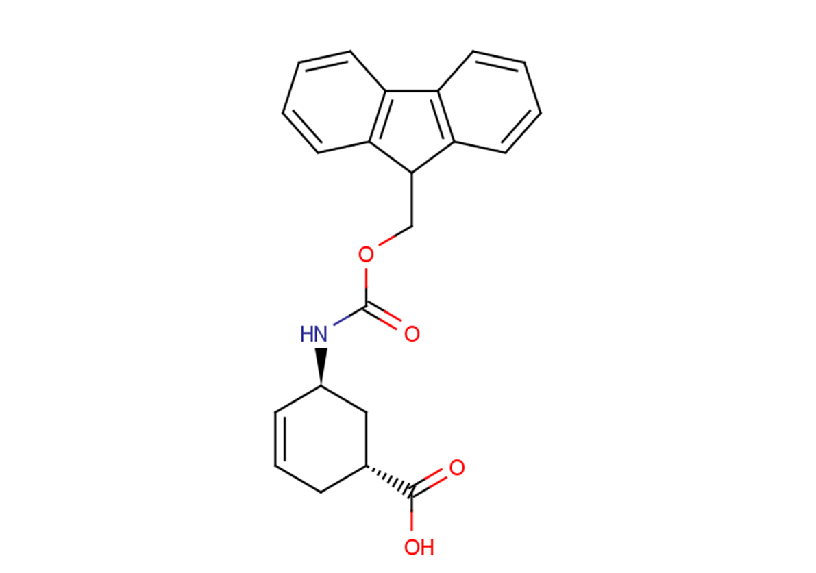 (1R,5S)-5-{[(9H-fluoren-9-ylmethoxy)carbonyl]amino}cyclohex-3-ene-1-carboxylic acid