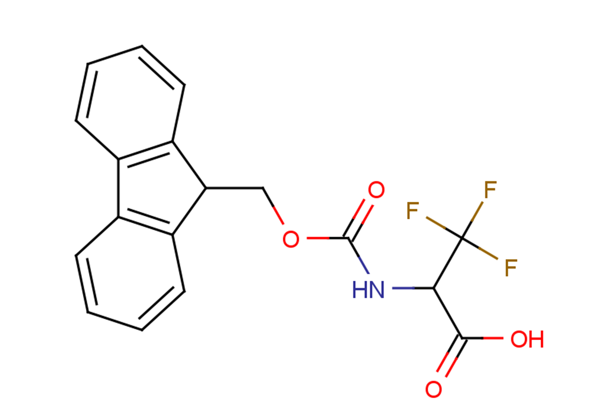 2-{[(9H-fluoren-9-ylmethoxy)carbonyl]amino}-3,3,3-trifluoropropanoic acid