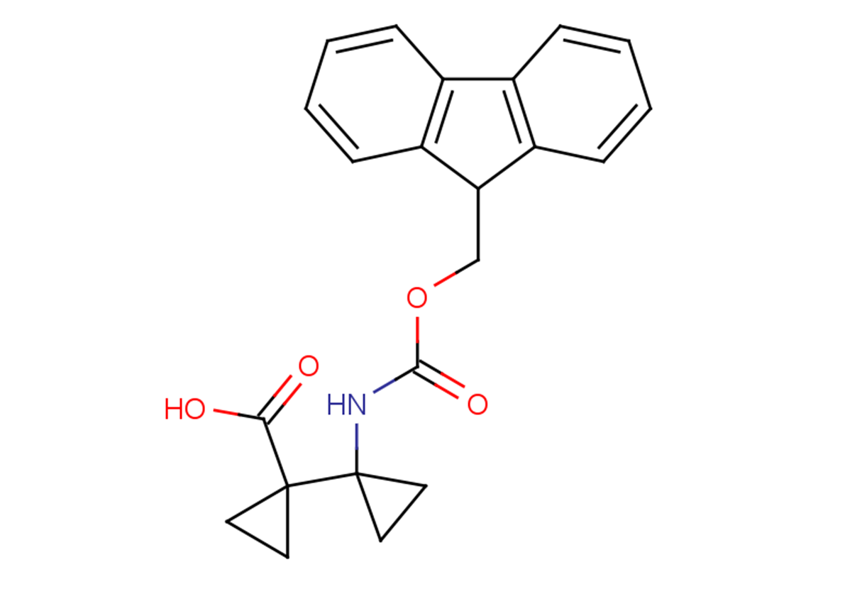 1-(1-{[(9H-fluoren-9-ylmethoxy)carbonyl]amino}cyclopropyl)cyclopropane-1-carboxylic acid