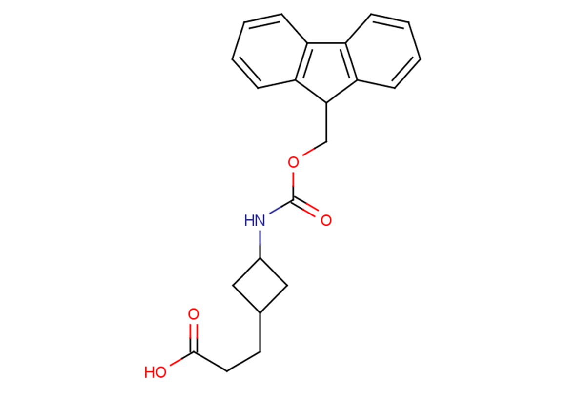 3-(3-{[(9H-fluoren-9-ylmethoxy)carbonyl]amino}cyclobutyl)propanoic acid
