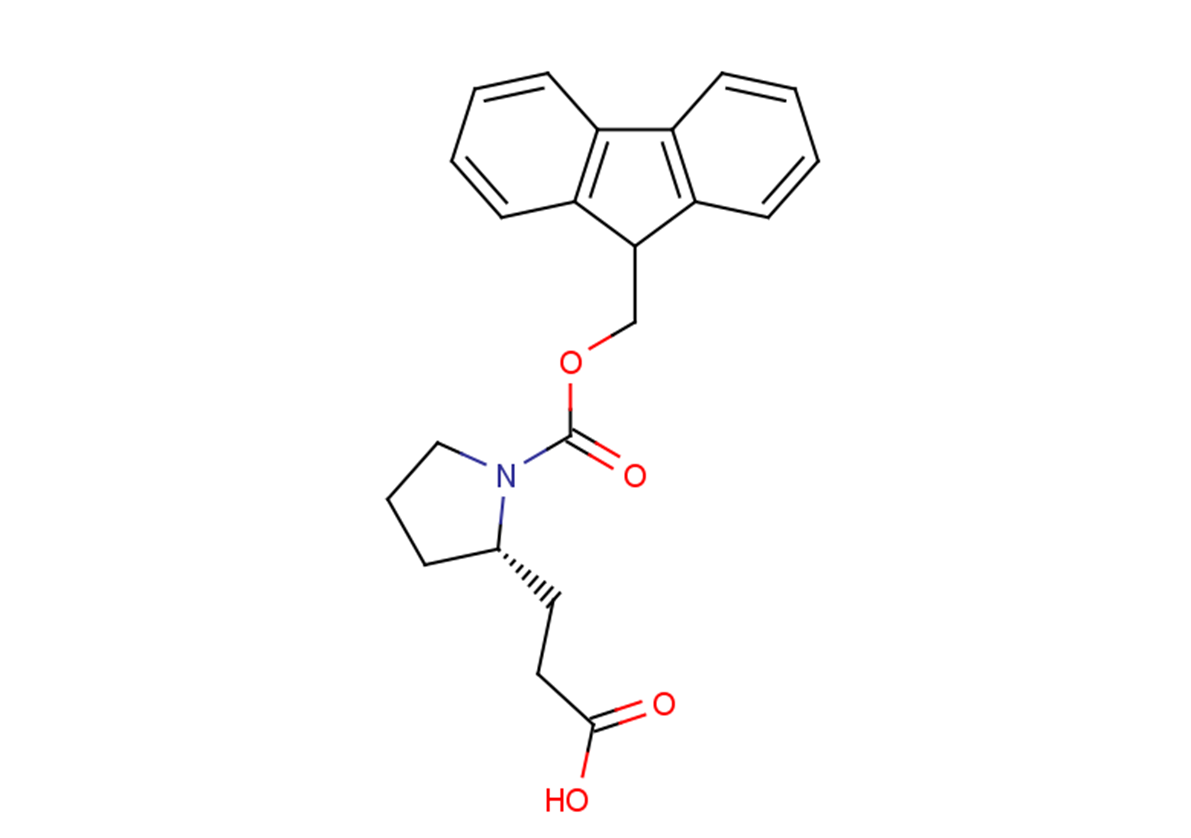 3-[(2S)-1-[(9H-fluoren-9-ylmethoxy)carbonyl]pyrrolidin-2-yl]propanoic acid