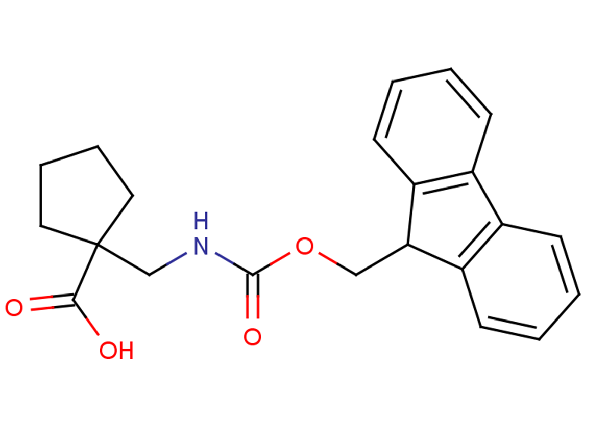 1-({[(9H-fluoren-9-ylmethoxy)carbonyl]amino}methyl)cyclopentane-1-carboxylic acid