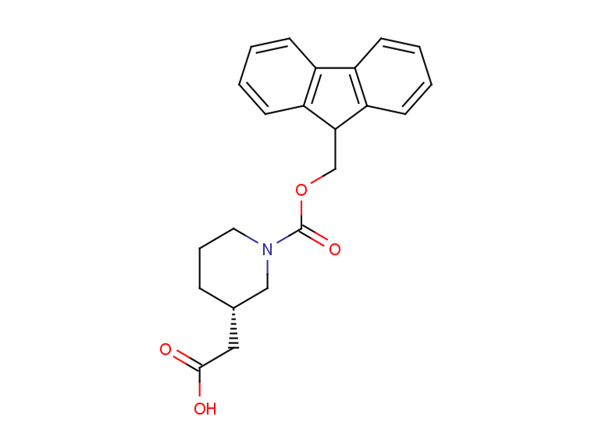 2-[(3S)-1-[(9H-fluoren-9-ylmethoxy)carbonyl]piperidin-3-yl]acetic acid