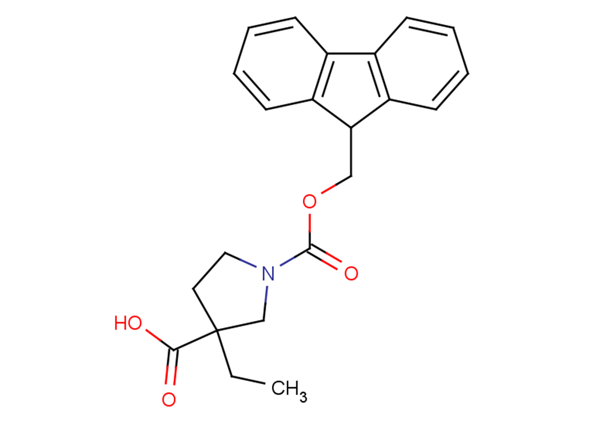 3-ethyl-1-[(9H-fluoren-9-ylmethoxy)carbonyl]pyrrolidine-3-carboxylic acid