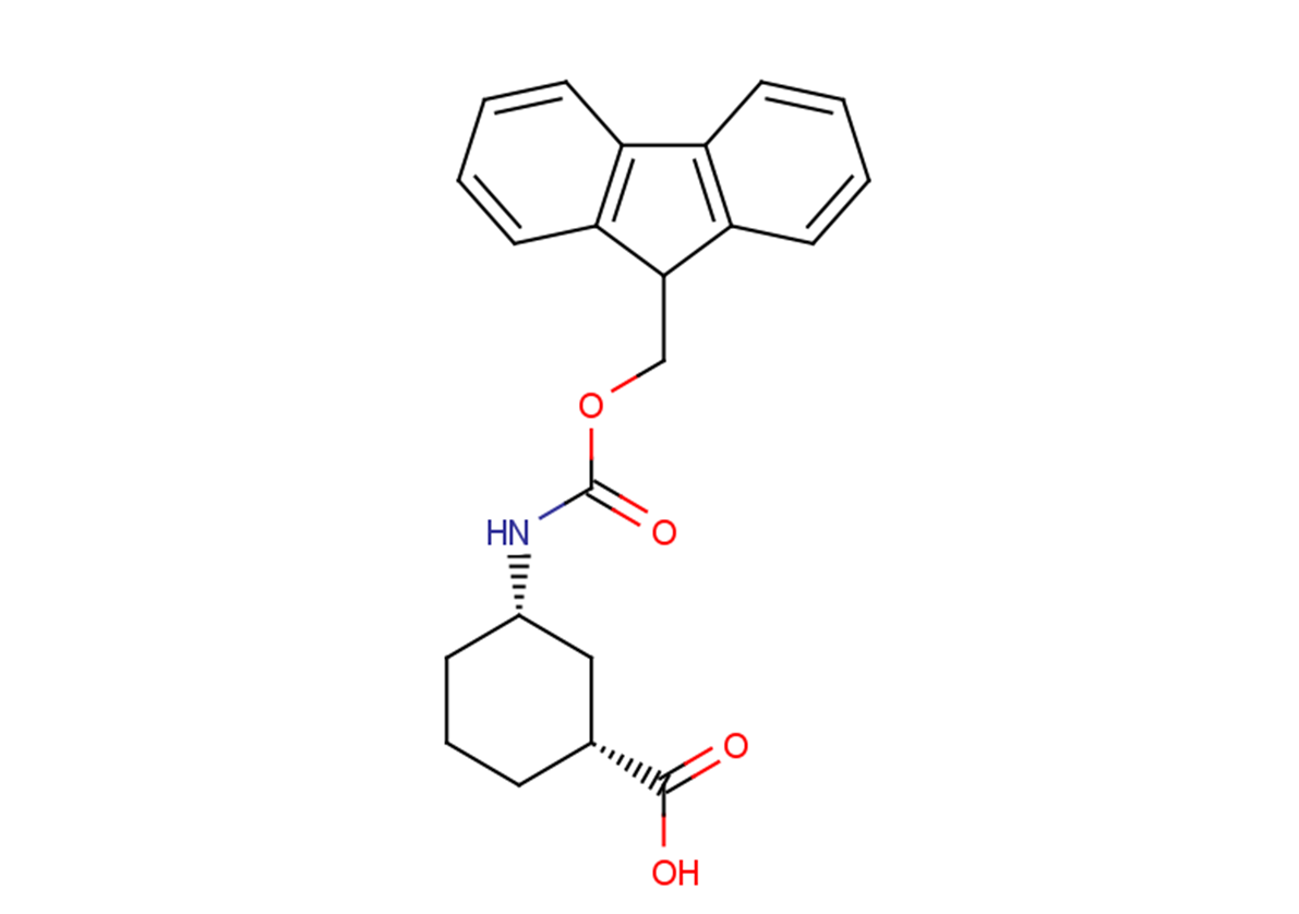 (1R,3S)-3-{[(9H-fluoren-9-ylmethoxy)carbonyl]amino}cyclohexane-1-carboxylic acid