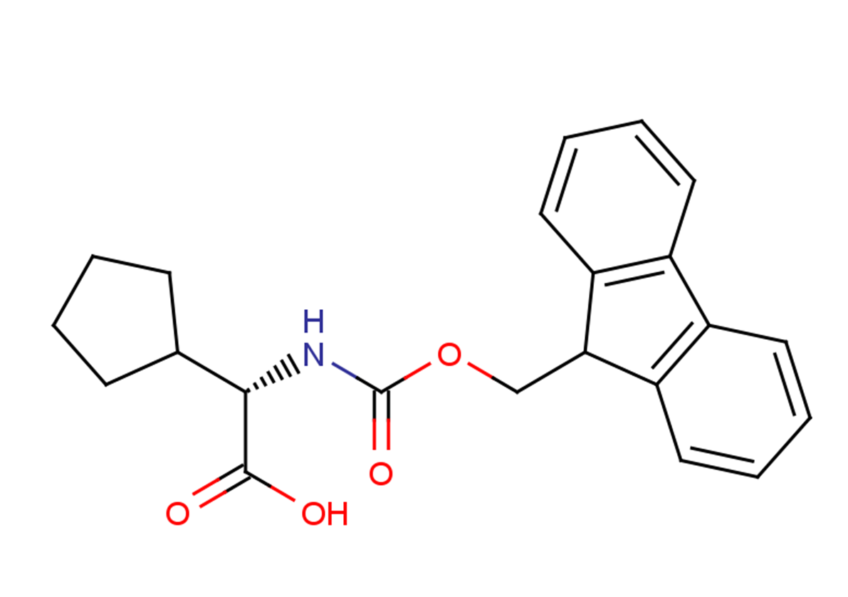 (2S)-2-cyclopentyl-2-{[(9H-fluoren-9-ylmethoxy)carbonyl]amino}acetic acid