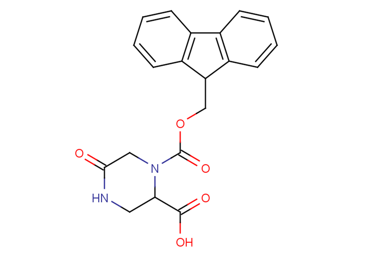 1-[(9H-fluoren-9-ylmethoxy)carbonyl]-5-oxopiperazine-2-carboxylic acid