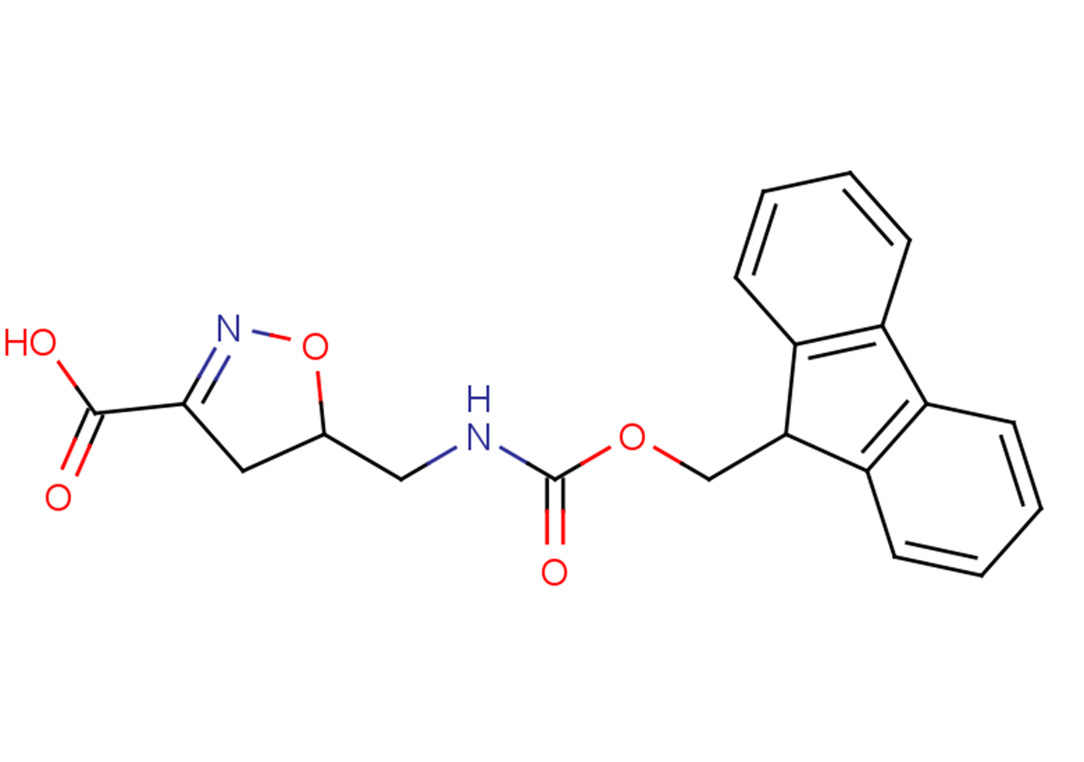 5-({[(9H-fluoren-9-ylmethoxy)carbonyl]amino}methyl)-4,5-dihydro-1,2-oxazole-3-carboxylic acid