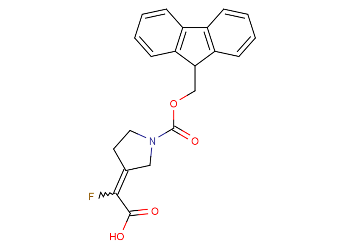 2-{1-[(9H-fluoren-9-ylmethoxy)carbonyl]pyrrolidin-3-ylidene}-2-fluoroacetic acid
