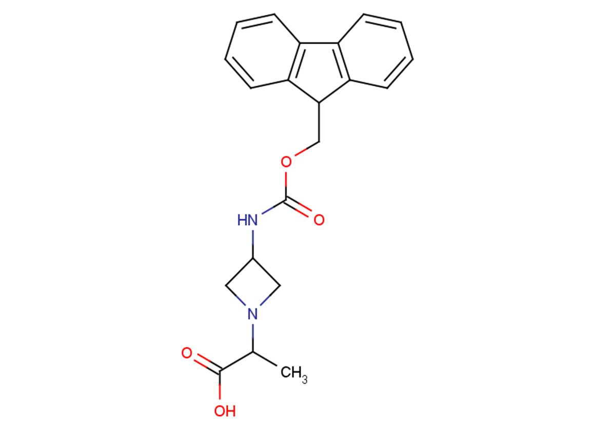 2-(3-{[(9H-fluoren-9-ylmethoxy)carbonyl]amino}azetidin-1-yl)propanoic acid