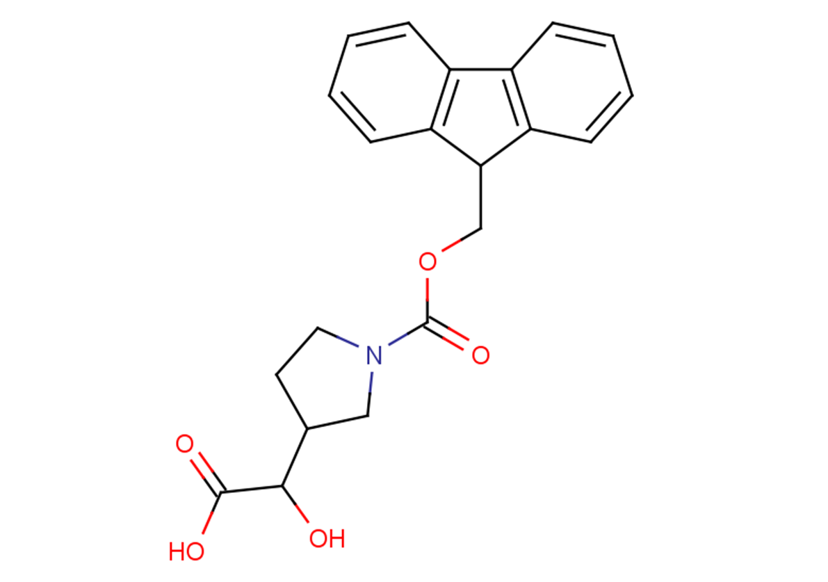 2-{1-[(9H-fluoren-9-ylmethoxy)carbonyl]pyrrolidin-3-yl}-2-hydroxyacetic acid
