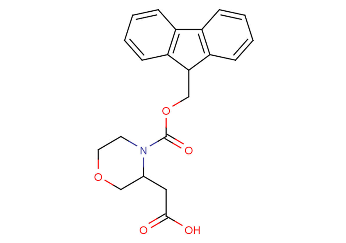 2-{4-[(9H-fluoren-9-ylmethoxy)carbonyl]morpholin-3-yl}acetic acid