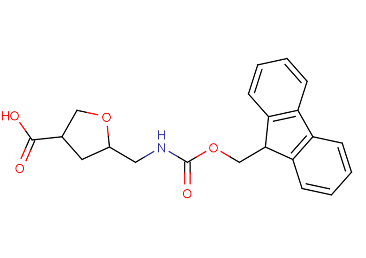 5-({[(9H-fluoren-9-ylmethoxy)carbonyl]amino}methyl)oxolane-3-carboxylic acid