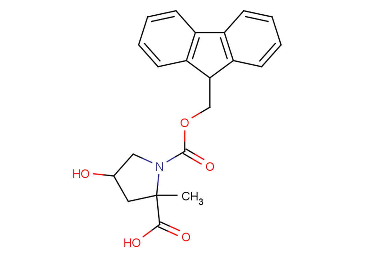 1-[(9H-fluoren-9-ylmethoxy)carbonyl]-4-hydroxy-2-methylpyrrolidine-2-carboxylic acid