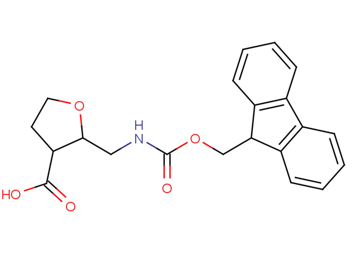 2-({[(9H-fluoren-9-ylmethoxy)carbonyl]amino}methyl)oxolane-3-carboxylic acid