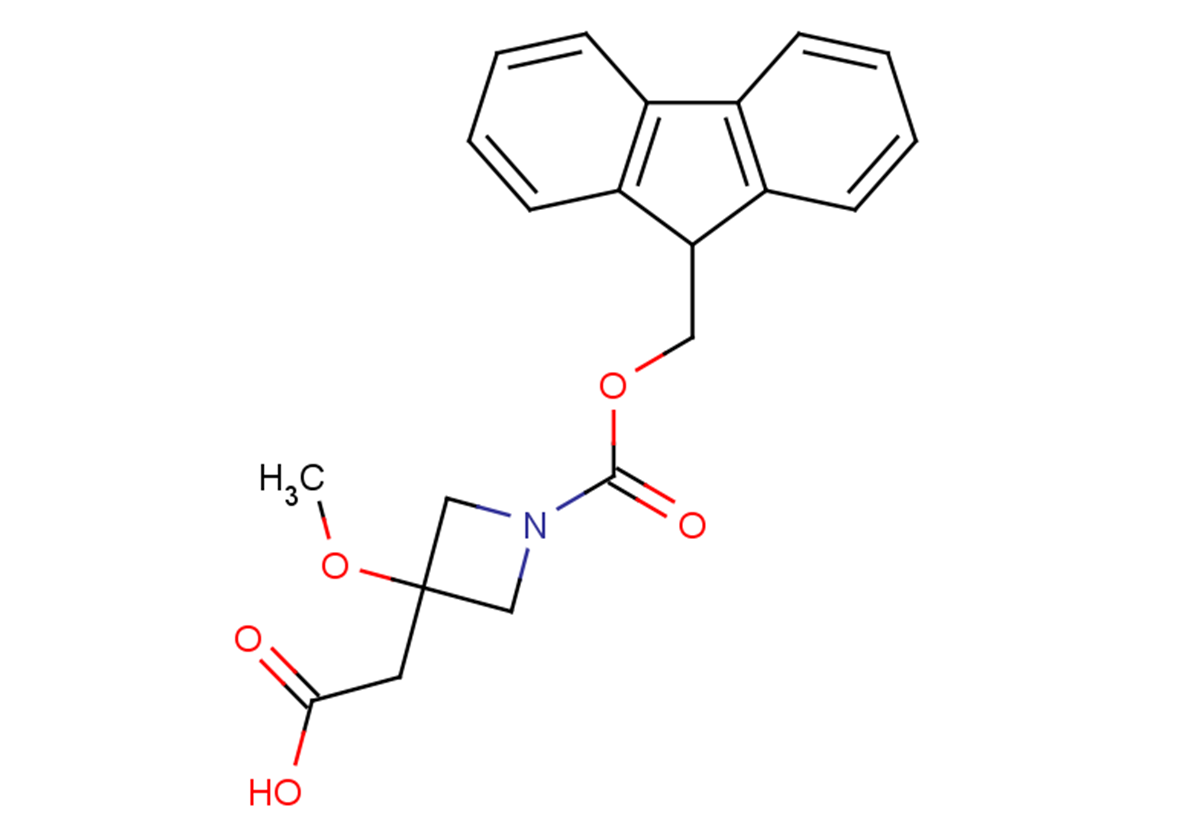 2-{1-[(9H-fluoren-9-ylmethoxy)carbonyl]-3-methoxyazetidin-3-yl}acetic acid