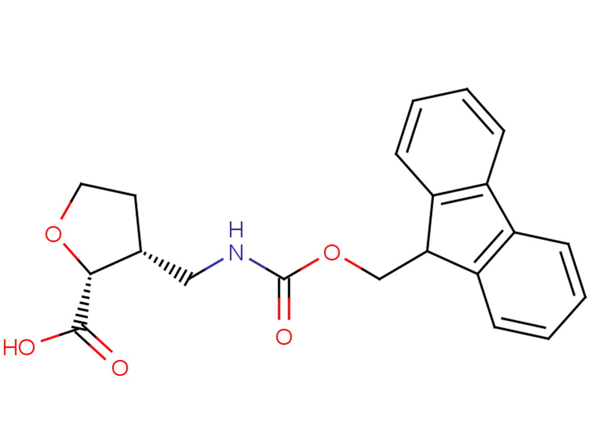 (2R,3R)-3-({[(9H-fluoren-9-ylmethoxy)carbonyl]amino}methyl)oxolane-2-carboxylic acid