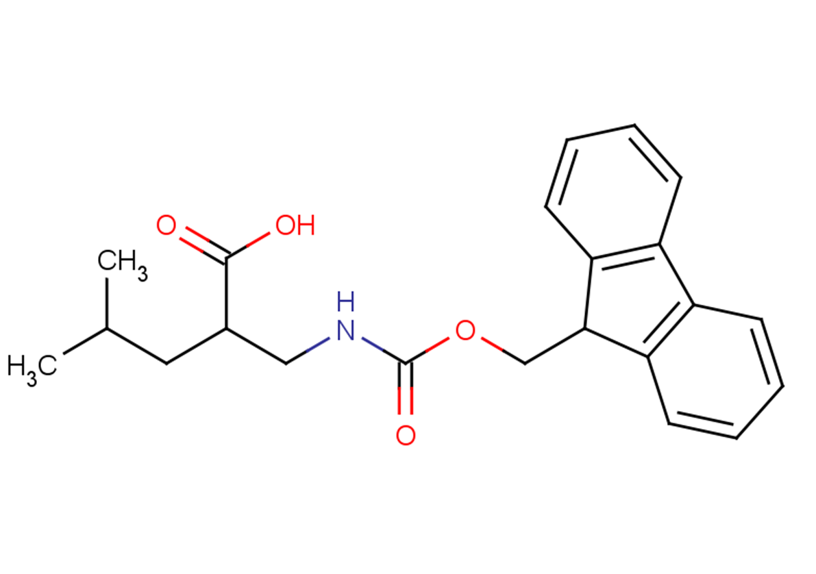 2-({[(9H-fluoren-9-ylmethoxy)carbonyl]amino}methyl)-4-methylpentanoic acid