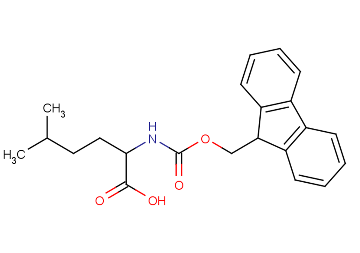 2-{[(9H-fluoren-9-ylmethoxy)carbonyl]amino}-5-methylhexanoic acid