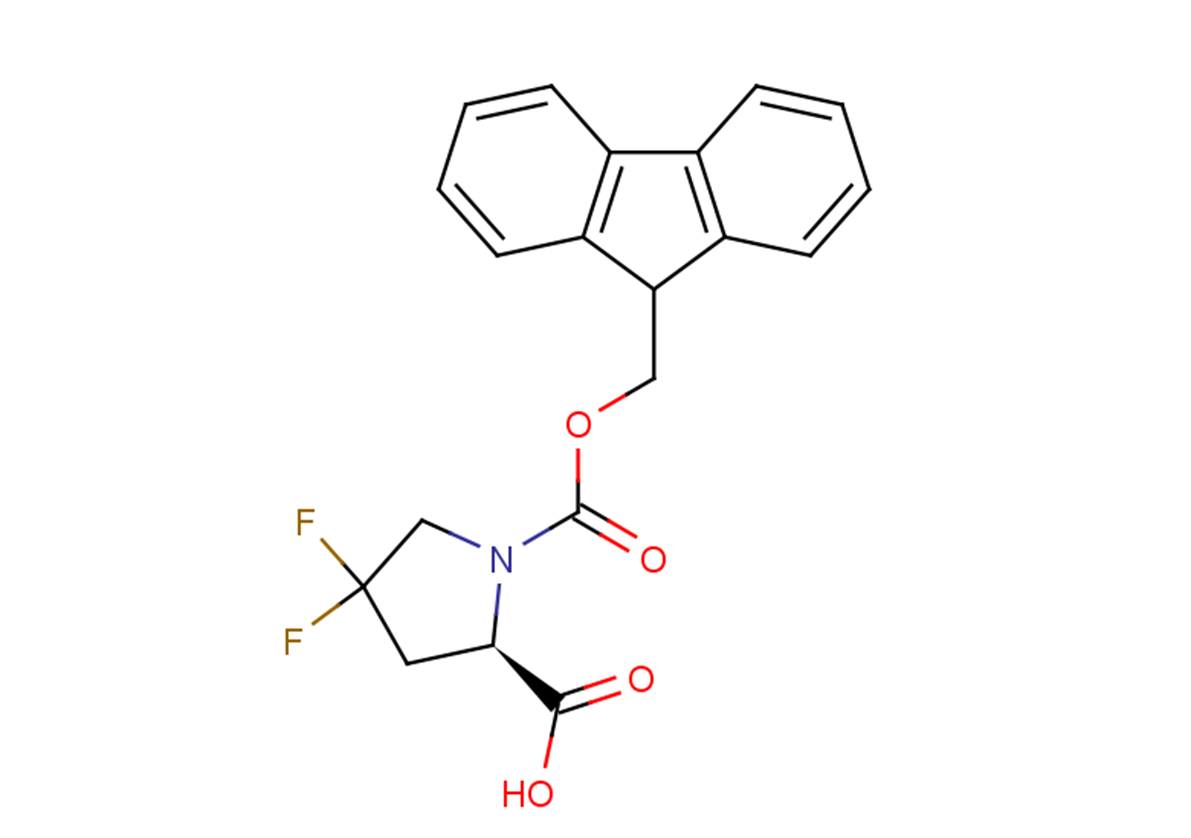 (2R)-1-[(9H-fluoren-9-ylmethoxy)carbonyl]-4,4-difluoropyrrolidine-2-carboxylic acid