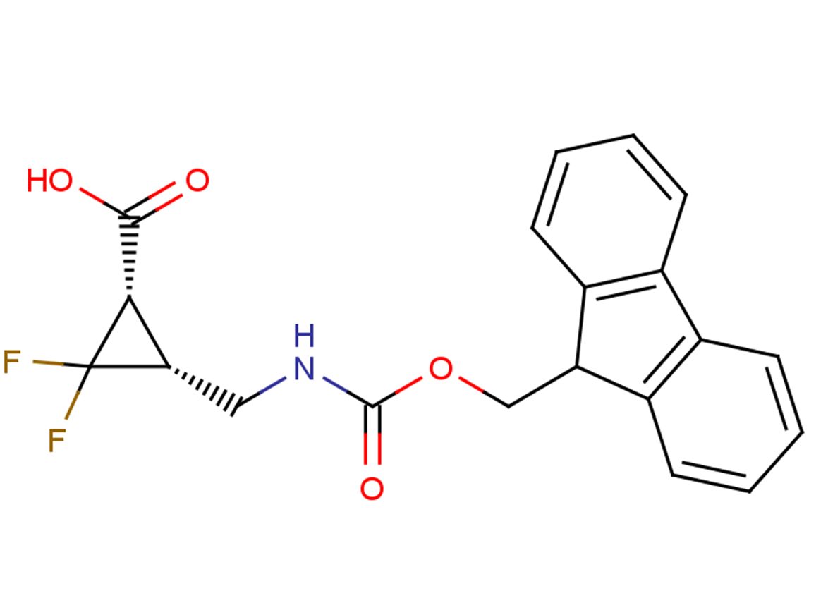 (1S,3R)-3-({[(9H-fluoren-9-ylmethoxy)carbonyl]amino}methyl)-2,2-difluorocyclopropane-1-carboxylic acid