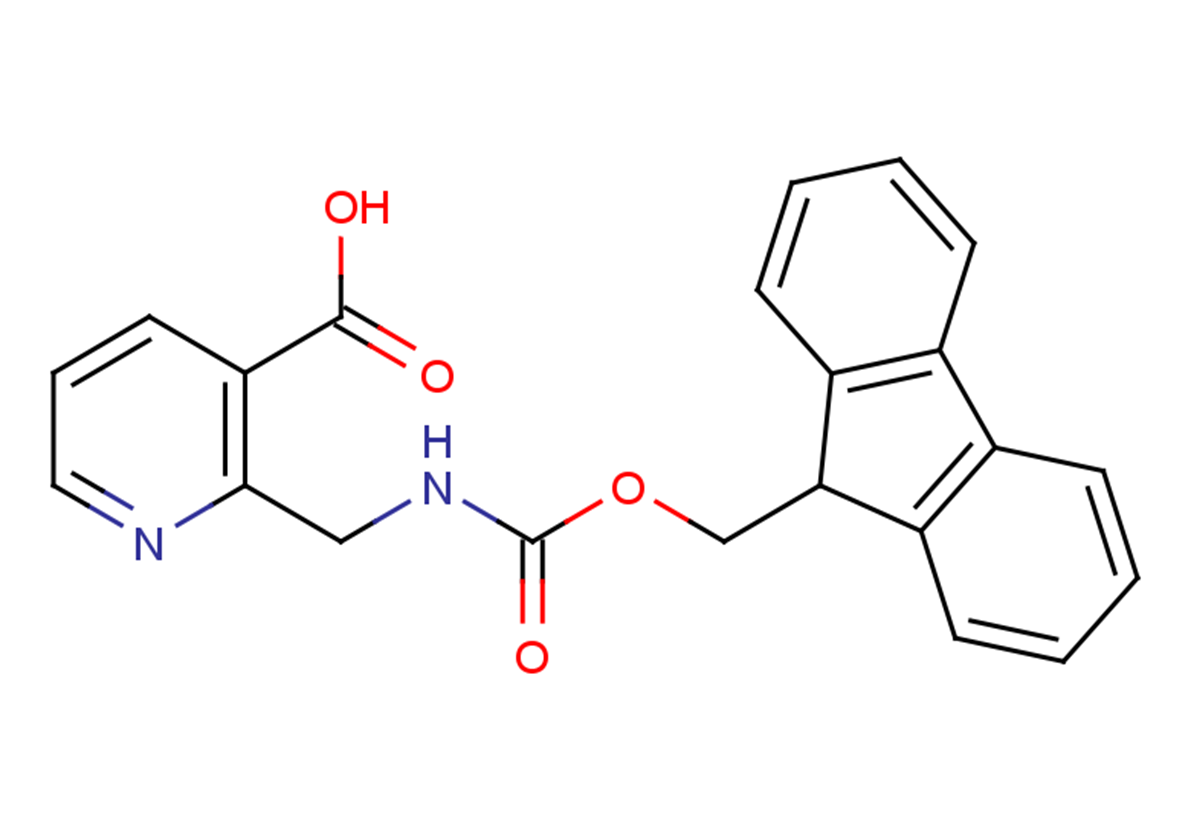 2-({[(9H-fluoren-9-ylmethoxy)carbonyl]amino}methyl)pyridine-3-carboxylic acid
