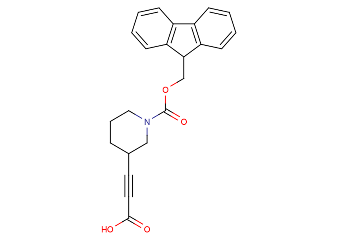 3-{1-[(9H-fluoren-9-ylmethoxy)carbonyl]piperidin-3-yl}prop-2-ynoic acid