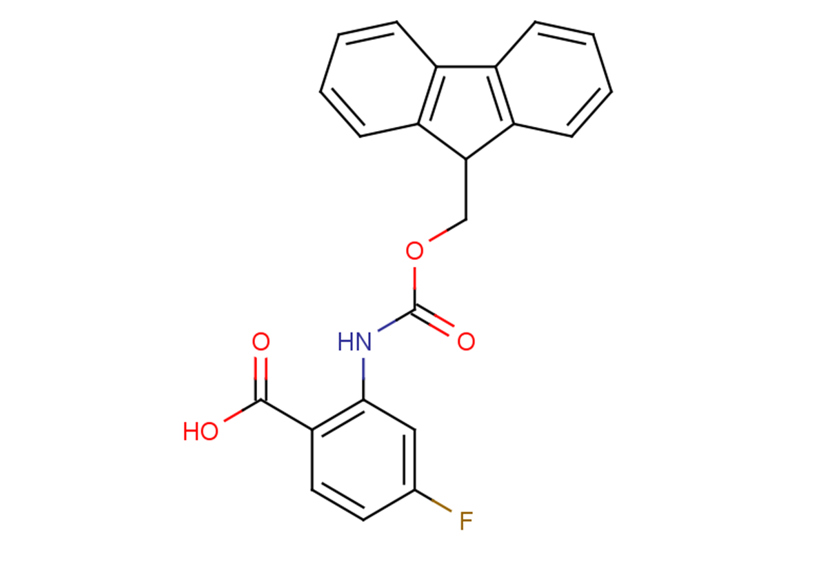 2-{[(9H-fluoren-9-ylmethoxy)carbonyl]amino}-4-fluorobenzoic acid