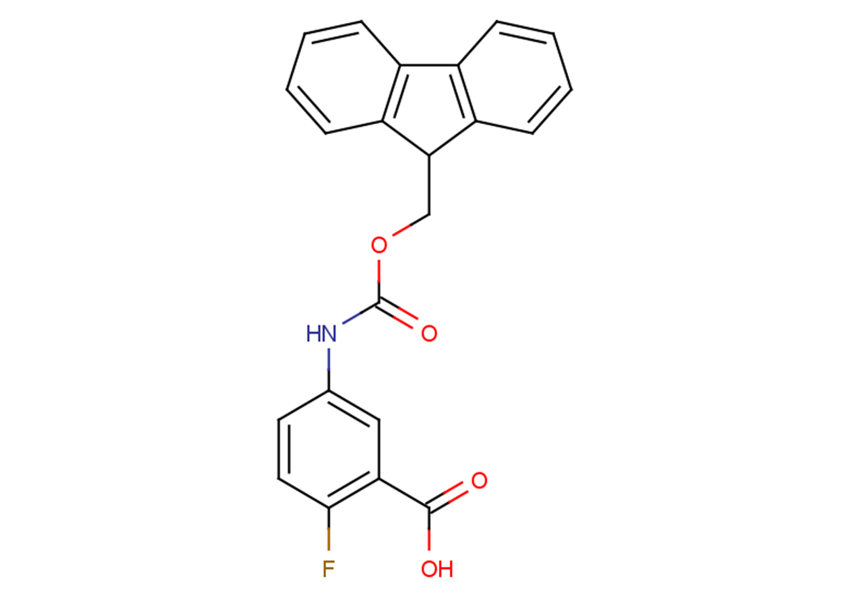 5-{[(9H-fluoren-9-ylmethoxy)carbonyl]amino}-2-fluorobenzoic acid