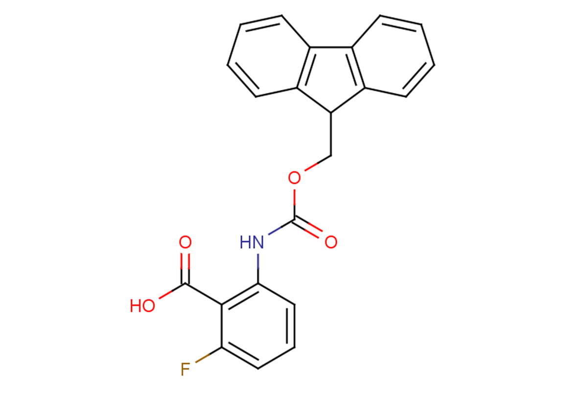 2-{[(9H-fluoren-9-ylmethoxy)carbonyl]amino}-6-fluorobenzoic acid