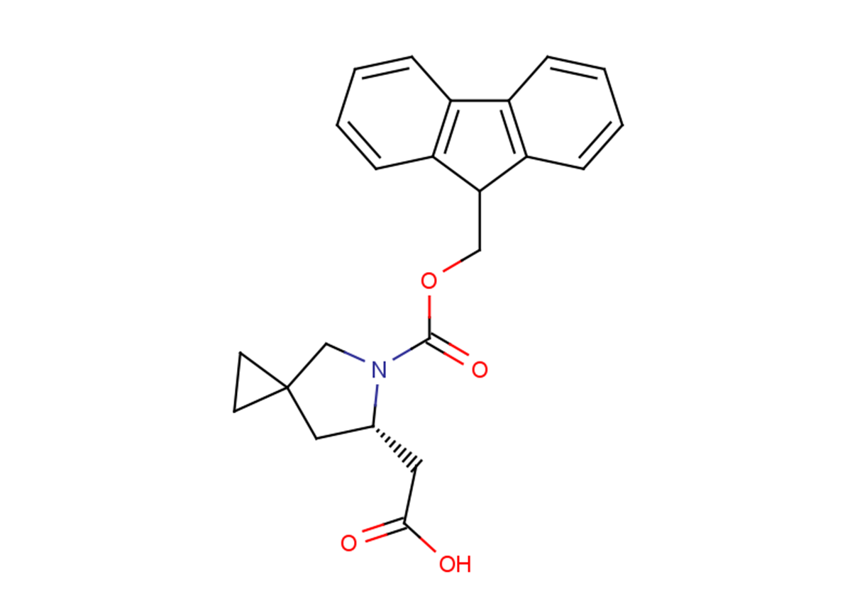2-[(6S)-5-[(9H-fluoren-9-ylmethoxy)carbonyl]-5-azaspiro[2.4]heptan-6-yl]acetic acid