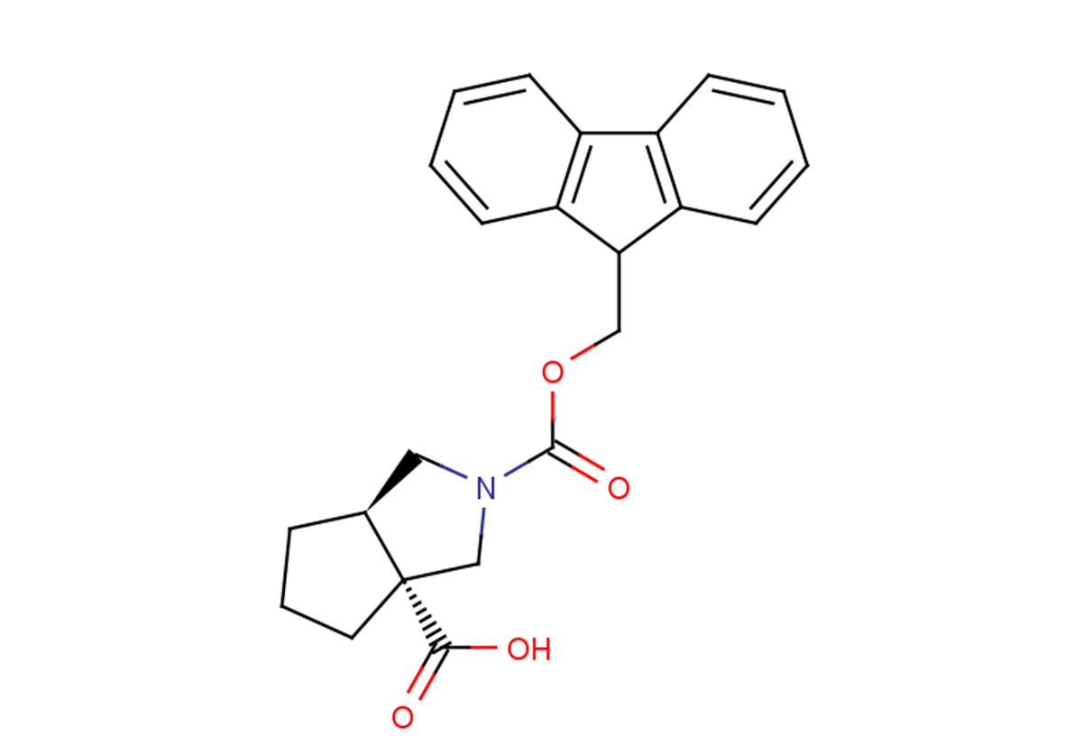 (3aR,6aR)-2-[(9H-fluoren-9-ylmethoxy)carbonyl]-octahydrocyclopenta[c]pyrrole-3a-carboxylic acid