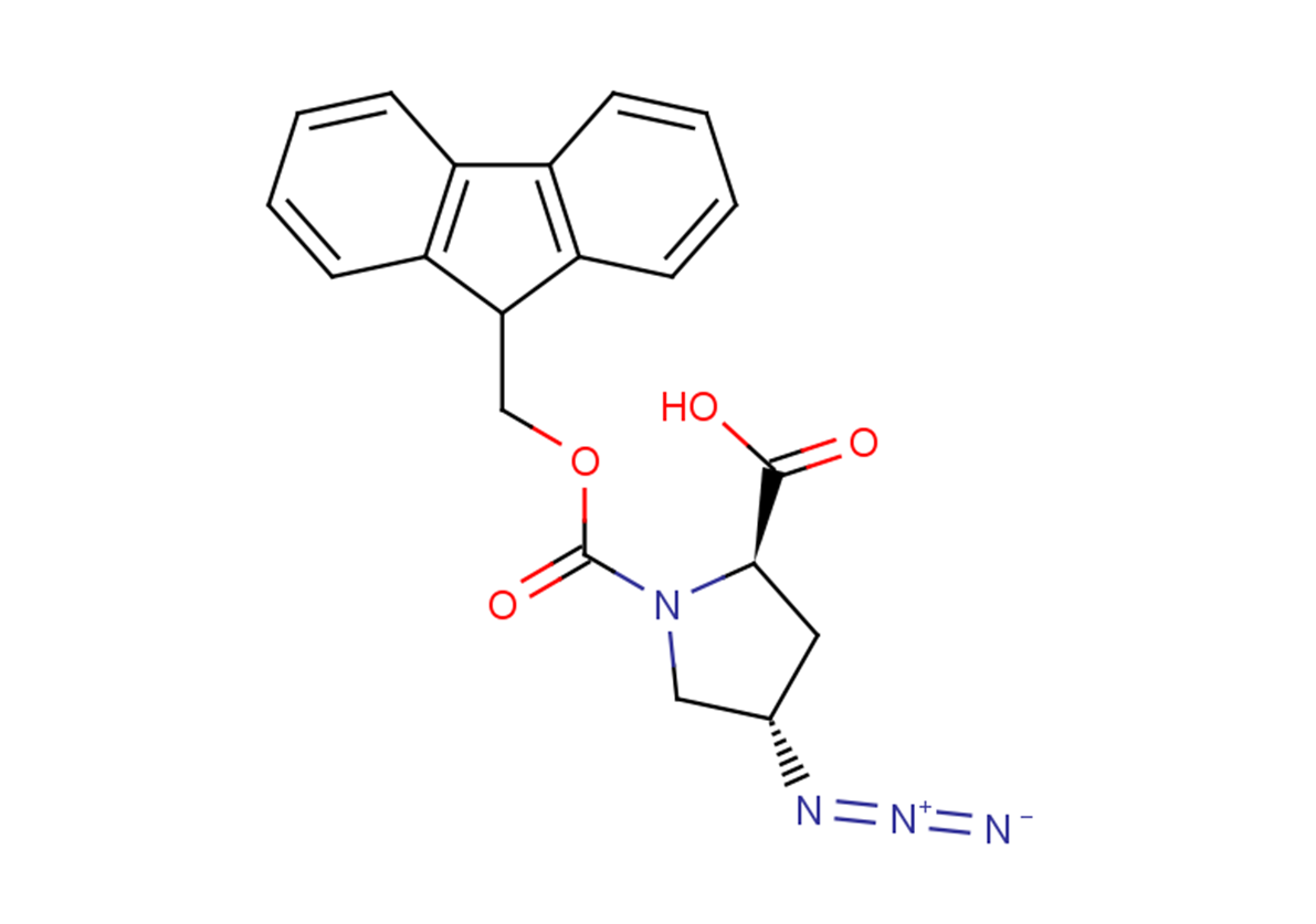 (2R,4S)-4-azido-1-[(9H-fluoren-9-ylmethoxy)carbonyl]pyrrolidine-2-carboxylic acid