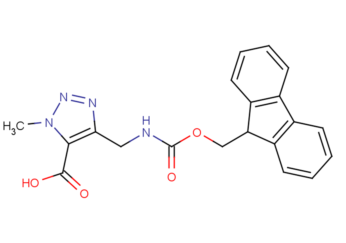 4-({[(9H-fluoren-9-ylmethoxy)carbonyl]amino}methyl)-1-methyl-1H-1,2,3-triazole-5-carboxylic acid