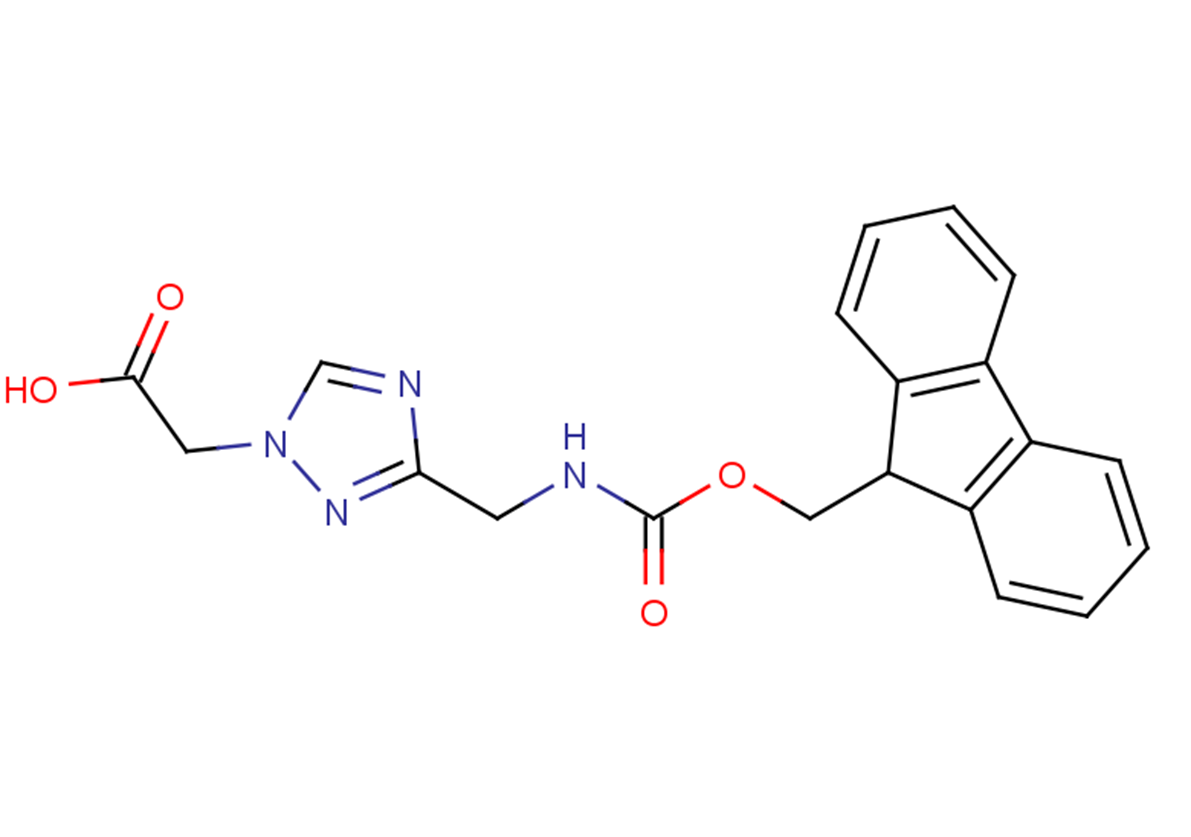 2-[3-({[(9H-fluoren-9-ylmethoxy)carbonyl]amino}methyl)-1H-1,2,4-triazol-1-yl]acetic acid