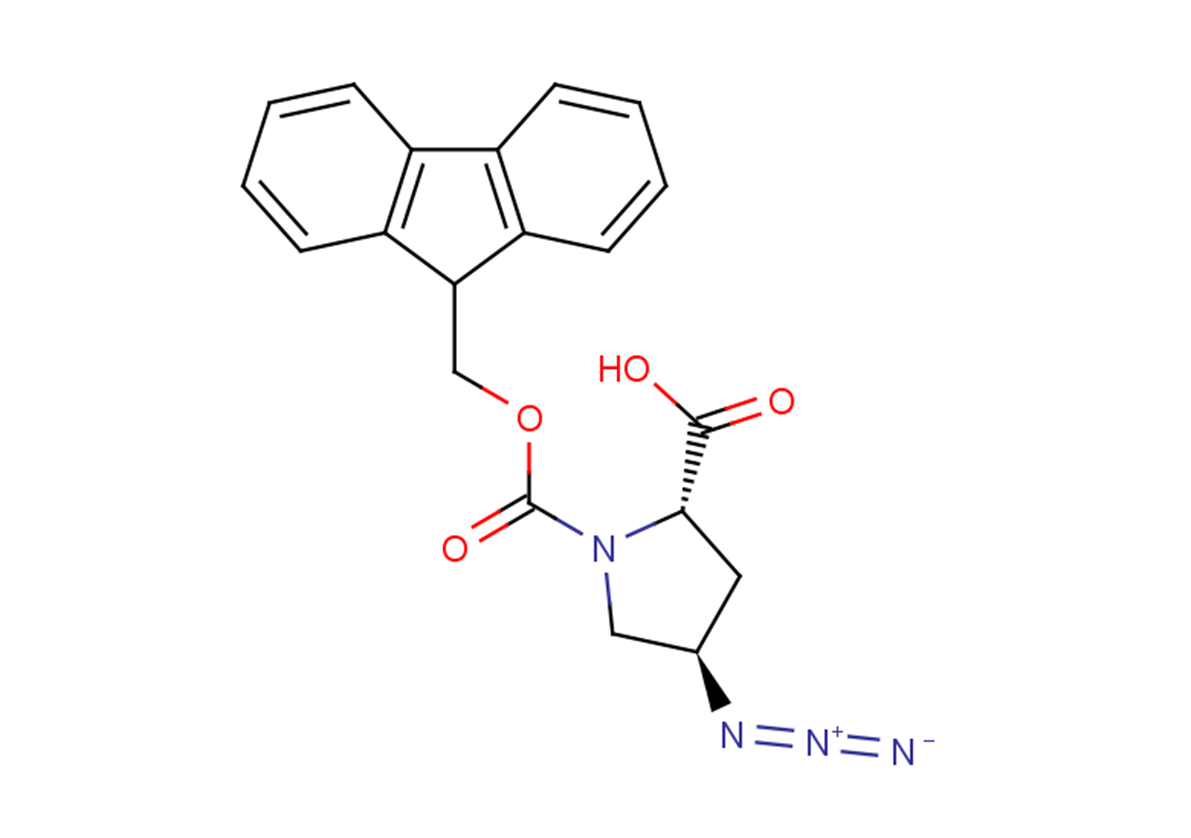 (2S,4R)-4-azido-1-[(9H-fluoren-9-ylmethoxy)carbonyl]pyrrolidine-2-carboxylic acid