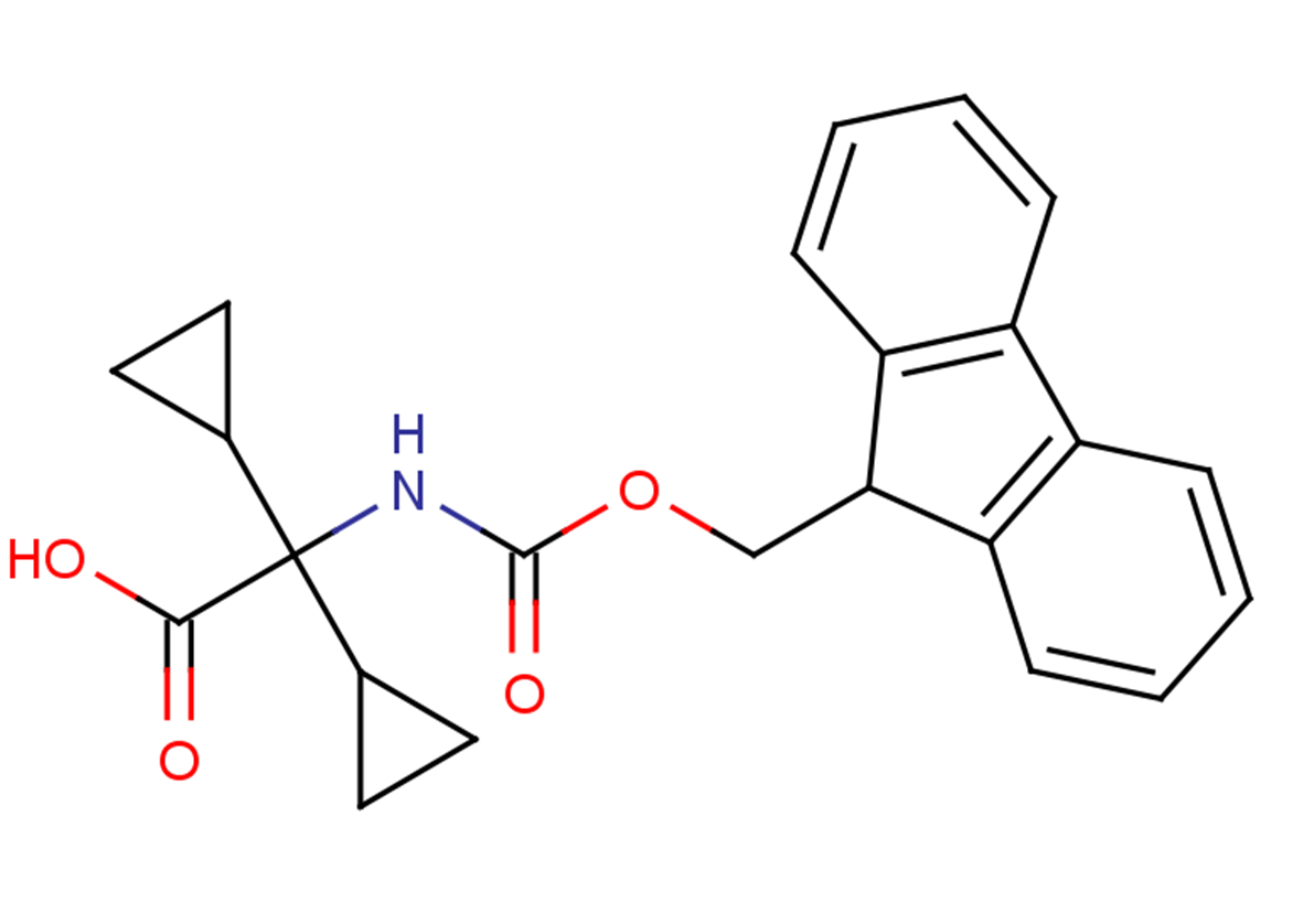 2,2-dicyclopropyl-2-{[(9H-fluoren-9-ylmethoxy)carbonyl]amino}acetic acid
