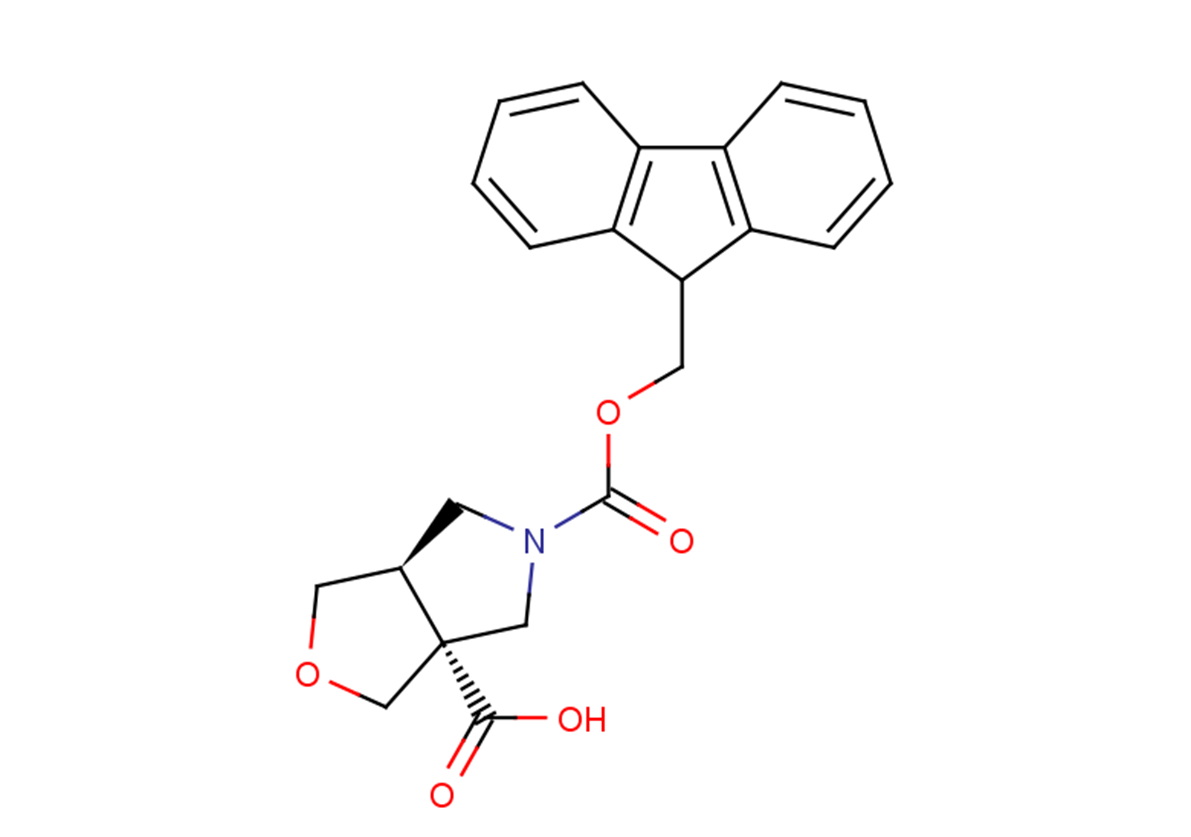 (3aR,6aR)-5-[(9H-fluoren-9-ylmethoxy)carbonyl]-hexahydro-1H-furo[3,4-c]pyrrole-3a-carboxylic acid