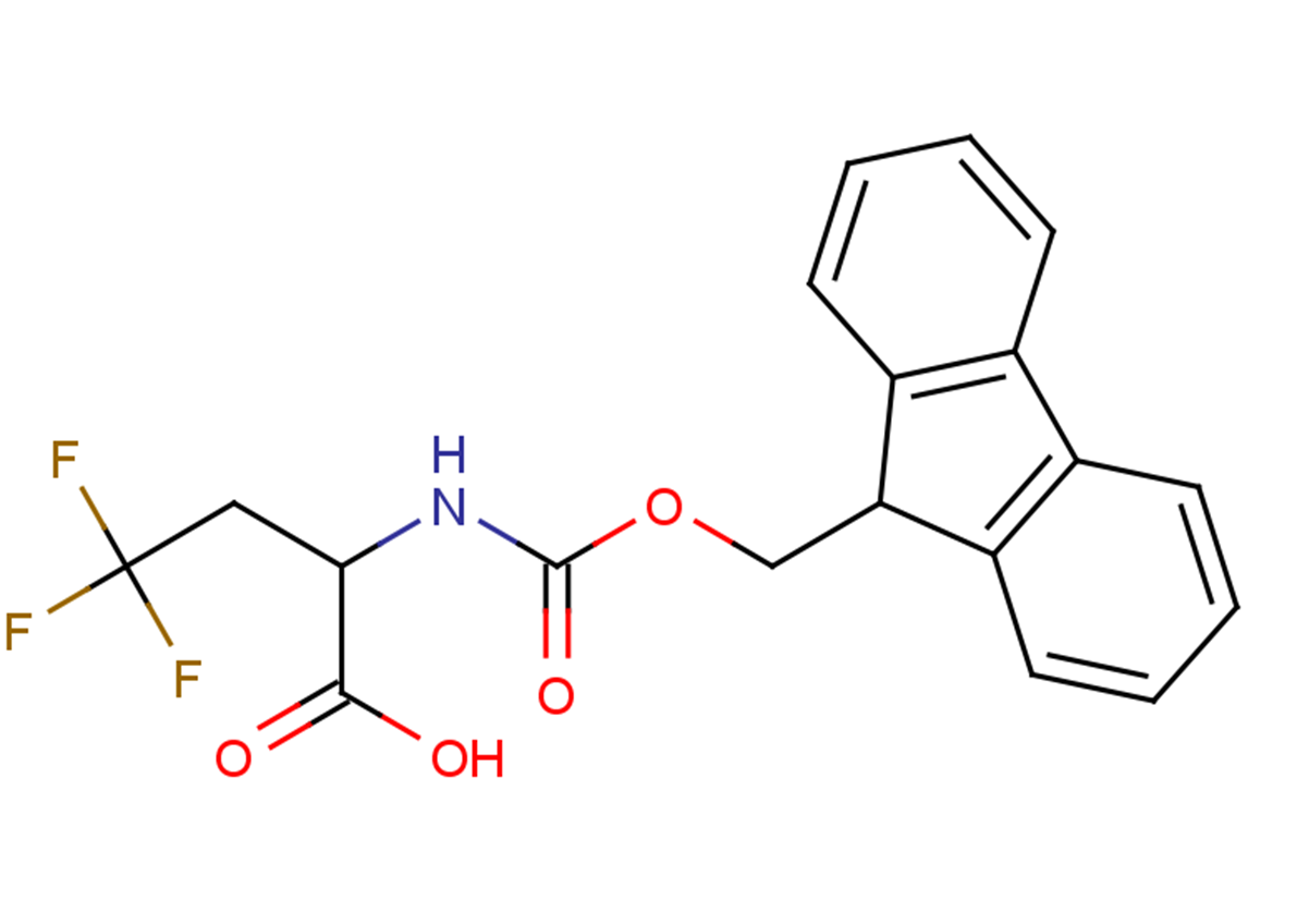 2-{[(9H-fluoren-9-ylmethoxy)carbonyl]amino}-4,4,4-trifluorobutanoic acid
