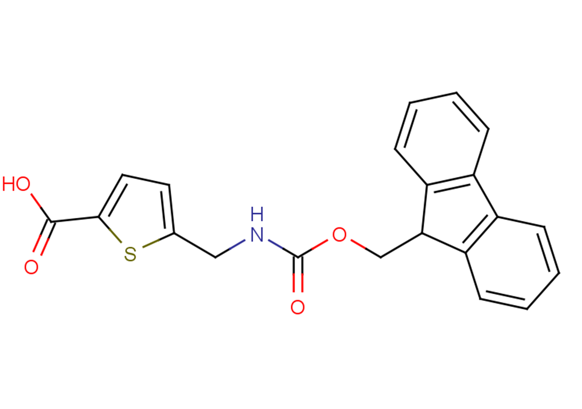 5-({[(9H-fluoren-9-ylmethoxy)carbonyl]amino}methyl)thiophene-2-carboxylic acid