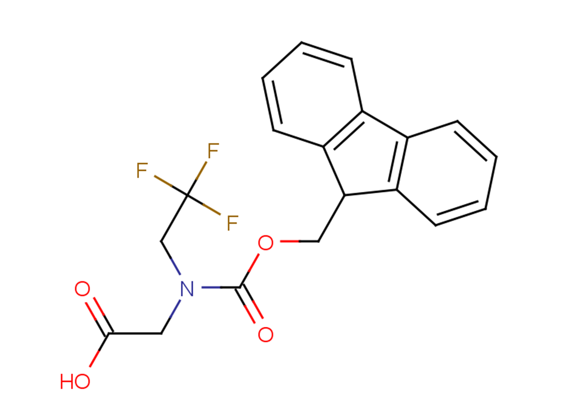 2-{[(9H-fluoren-9-ylmethoxy)carbonyl](2,2,2-trifluoroethyl)amino}acetic acid