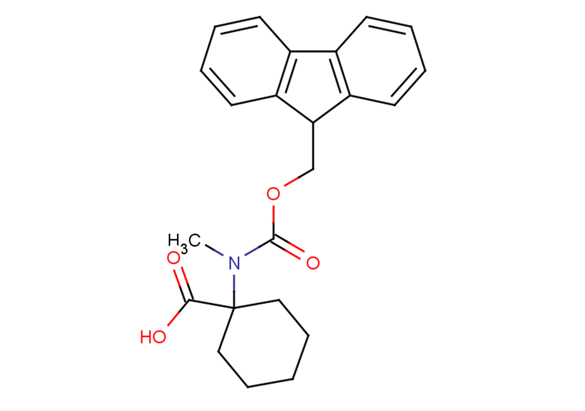 1-{[(9H-fluoren-9-ylmethoxy)carbonyl](methyl)amino}cyclohexane-1-carboxylic acid