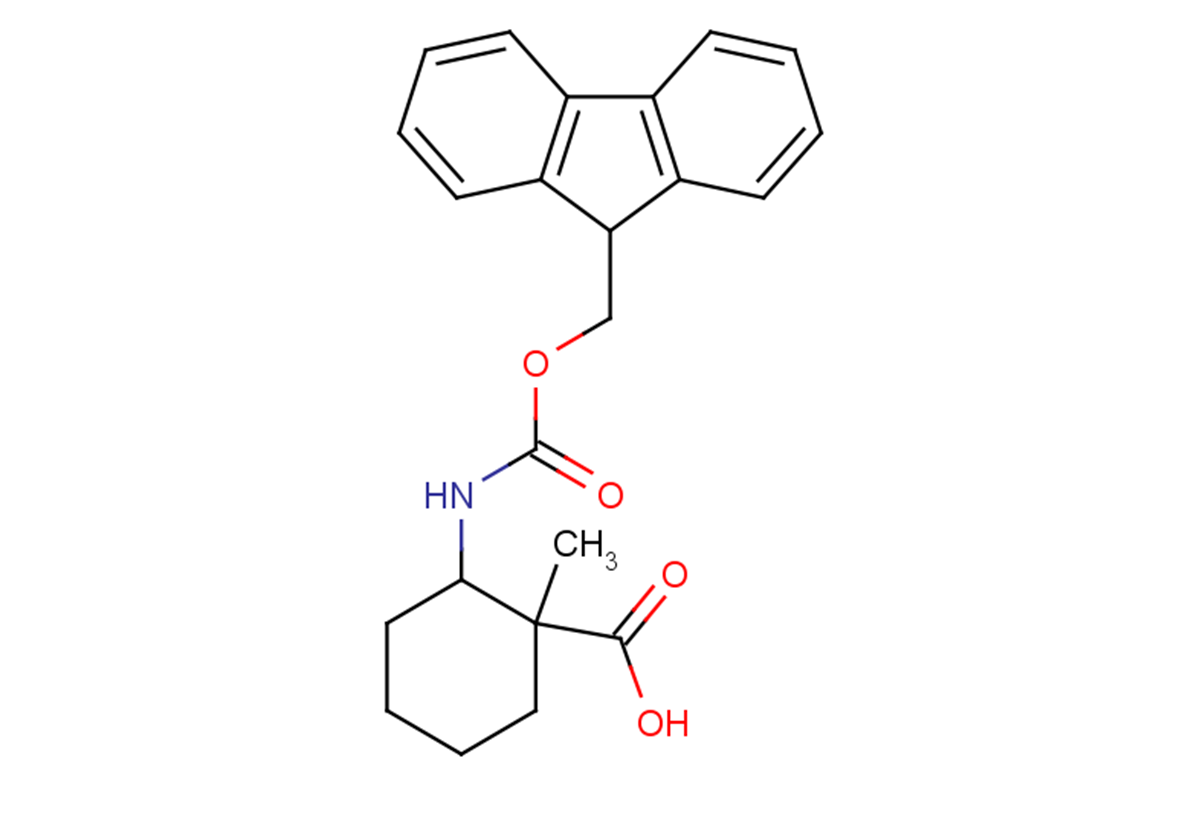 2-{[(9H-fluoren-9-ylmethoxy)carbonyl]amino}-1-methylcyclohexane-1-carboxylic acid