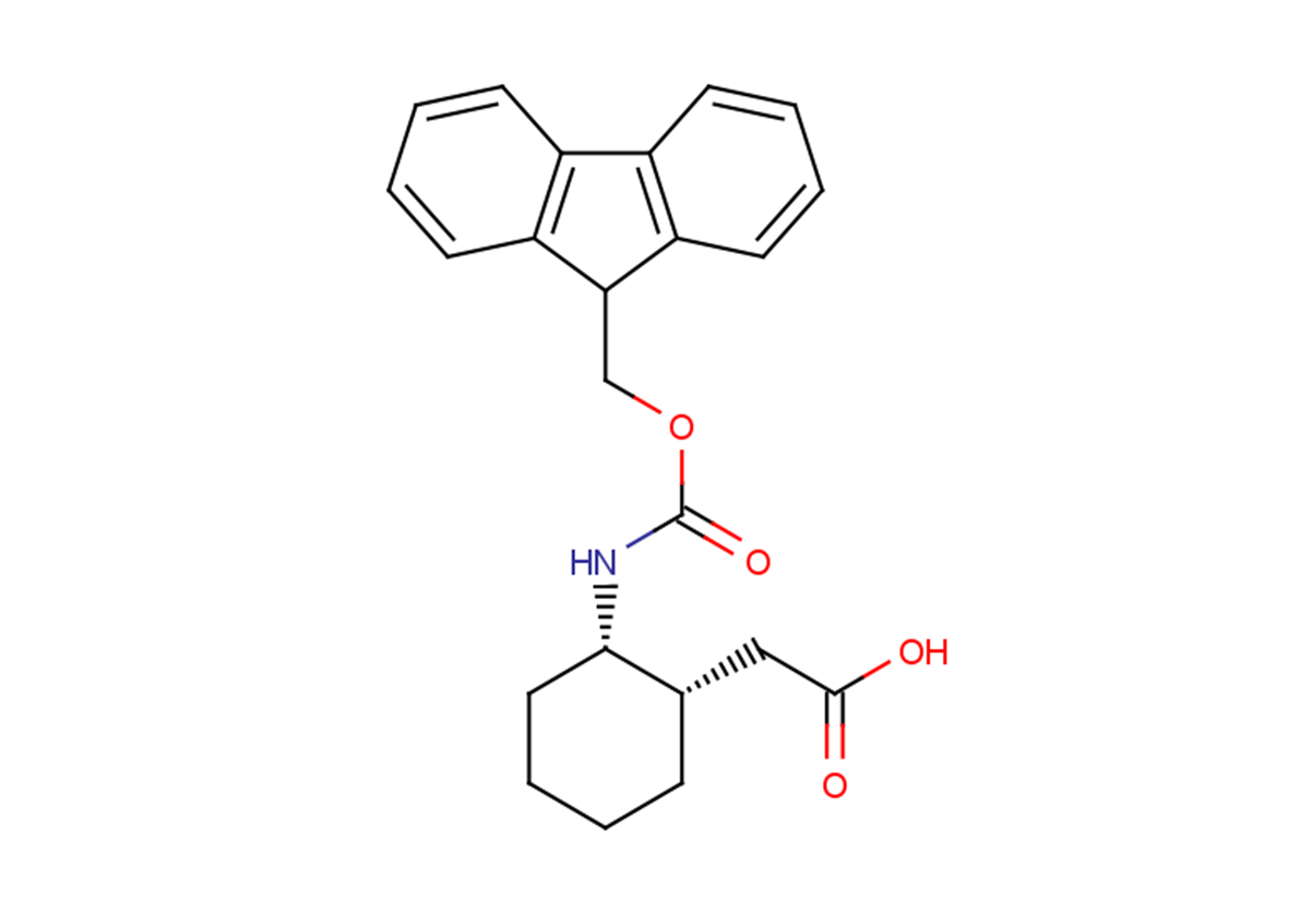 2-[(1S,2S)-2-{[(9H-fluoren-9-ylmethoxy)carbonyl]amino}cyclohexyl]acetic acid