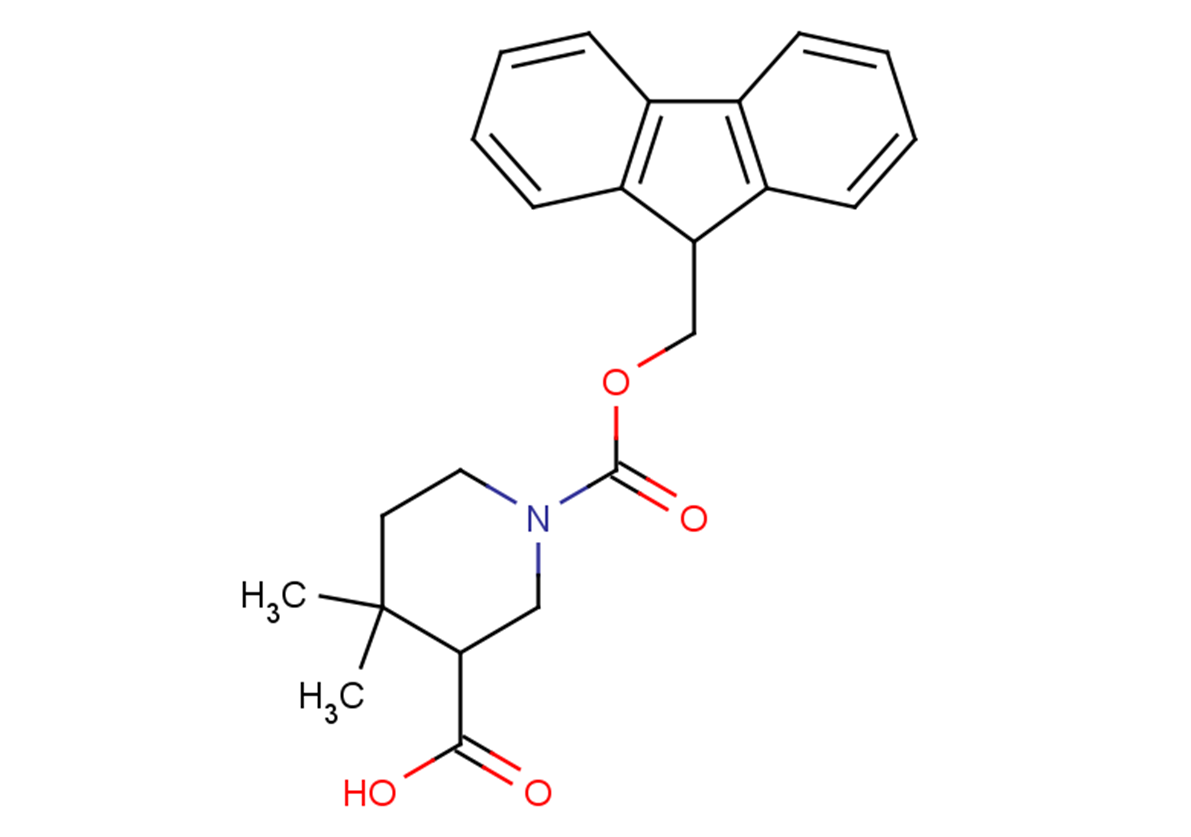 1-[(9H-fluoren-9-ylmethoxy)carbonyl]-4,4-dimethylpiperidine-3-carboxylic acid